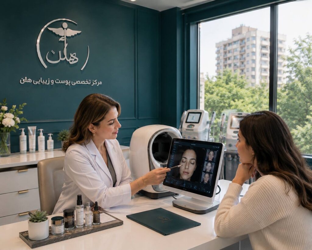 دیرتر پیر شوید مزو زیبایی کلینیک هلن