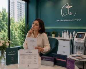 فرق ژل با فیلر ژل لب هلن کلینیک هلن مرکز زیبایی هلن اسد ابادی
