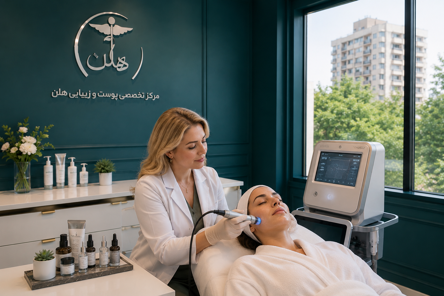 کلینیک زیبایی یوسف اباد ار اف فرکشنال یوسف اباد