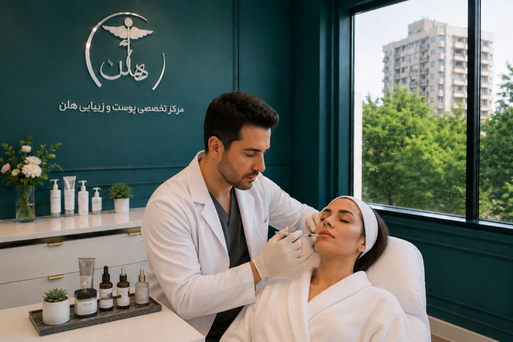 کلینیک هلن یوسف اباد کلینیک زیبایی یوسف اباد بهترین کلینیک زیبایی یوسف اباد
